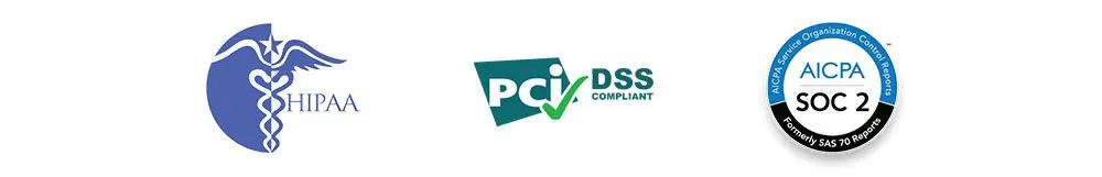 Healthcare compliance logos