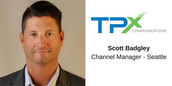 TPx Appoints Scott Badgley as Seattle Channel Manager