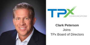 Clark Peterson joins TPx board of directors