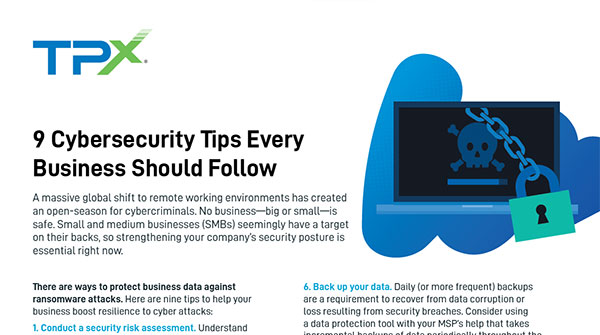 9 Cybersecurity Tips Every Business Should Follow