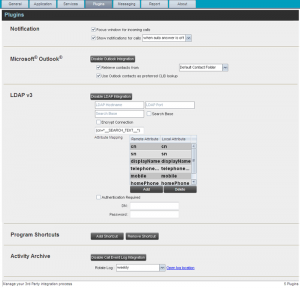 Settings-Plugin