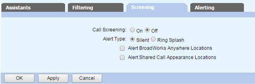 User-Executive-Screening