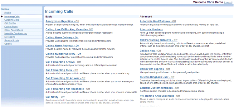 User-Incoming-Calls-Menu