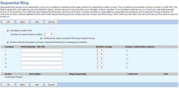 User-Sequential-Ring